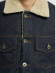 Urban Classics Veste Jean Sherpa Lined bleu