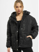 Urban Classics Veste matelassée Ladies Oversized Hooded noir