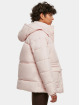 Urban Classics Veste matelassée Ladies Waisted rose