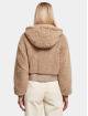 Urban Classics Veste mi-saison légère Ladies Short Oversized Sherpa beige