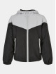 Urban Classics Veste mi-saison légère Boys 2-Tone Tech Windrunner gris