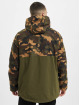 Urban Classics Veste mi-saison légère Camo Mix Pull Over olive