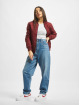 Urban Classics Veste mi-saison légère Diamond Quilt Nylon rouge