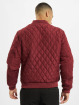 Urban Classics Veste mi-saison légère Diamond Quilt Nylon rouge