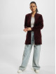 Urban Classics Veste mi-saison légère Ladies Long Velvet rouge