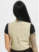 Urban Classics Veste sans manche Ladies Short Tactical beige