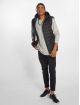 Urban Classics Veste sans manche Small Bubble Hooded noir