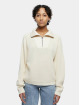 Urban Classics Vetoketjuhupparit Oversized Knit Troyer beige