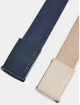 Urban Classics Vyöt Colored Buckle Canvas 2-Pack beige