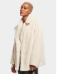 Urban Classics Winter Jacket Ladies Lapel Teddy beige