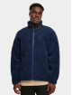 Urban Classics Winter Jacket Aop Sherpa blue