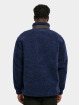 Urban Classics Winter Jacket Aop Sherpa blue