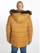 Urban Classics Winter Jacket Faux Fur brown