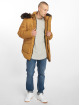 Urban Classics Winter Jacket Faux Fur brown