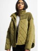Urban Classics Winter Jacket Ladies Oversized Diamond Quilt olive