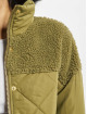 Urban Classics Winter Jacket Ladies Oversized Diamond Quilt olive