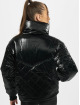 Urban Classics Winterjacke Ladies Vanish Oversized Diamond Quilt schwarz