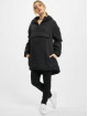 Urban Classics Winterjacke Ladies Long Oversized Pull Over schwarz