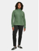 Urban Classics Zip Hoodie Ladies Polar Fleece green
