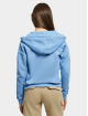 Urban Classics Zip Hoodie Ladies Organic Terry modrá