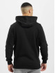 Urban Classics Zip Hoodie Farbic Mix Zip svart