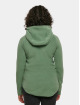 Urban Classics Zip Hoodie Ladies Polar Fleece zelená