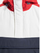 Urban Classics Zomerjas 3-Tone Padded Pull Over Hooded blauw
