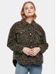 Urban Classics Zomerjas Ladies Aop Sherpa Over bont