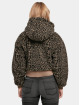 Urban Classics Zomerjas Ladies Short Oversized Aop Sherpa bont