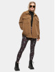 Urban Classics Zomerjas Ladies Sherpa bruin