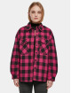 Urban Classics Zomerjas Ladies Flanell Padded paars