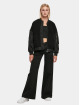 Urban Classics Zomerjas Ladies Oversized Sherpa zwart