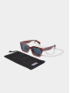 Urban Classics Zonnebril Sunglasses Poros With Chain oranje