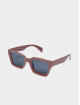 Urban Classics Zonnebril Sunglasses Poros With Chain oranje