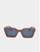 Urban Classics Zonnebril Sunglasses Poros With Chain oranje