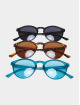 Urban Classics Zonnebril Sunglasses Cypress 3-Pack zwart