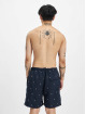 Urban Classics Zwembroek Embroidery Swim blauw