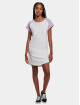 Urban Classics Šaty Ladies Contrast Raglan bílý