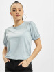 Urban Surface T-Shirt Ruffles bleu