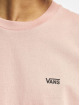 Vans T-shirts MN Left Chest Logo rosa
