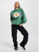 Vans trui Oversized Floral groen