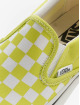 Vans Zapatillas de deporte UA Classic Slip-On Color Theory Checkerboard amarillo