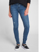 Vero Moda Slim Fit Jeans vmSeven A315 modrá