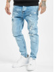 VSCT Clubwear Antifit Keanu Bleach Heavy Used blå