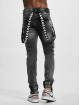 VSCT Clubwear Cargo pants Keanu Biker Suspender svart