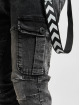 VSCT Clubwear Cargo pants Keanu Biker Suspender čern