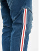 VSCT Clubwear dżinsy przylegające Noah Slim Racer Tape niebieski