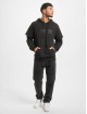 VSCT Clubwear Hoody Hybrid 2 In 1 Optic schwarz