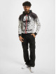 VSCT Clubwear Hoody Splattered Skull weiß
