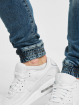 VSCT Clubwear Jean carotte antifit Noah Cuffed Darkblue Random bleu